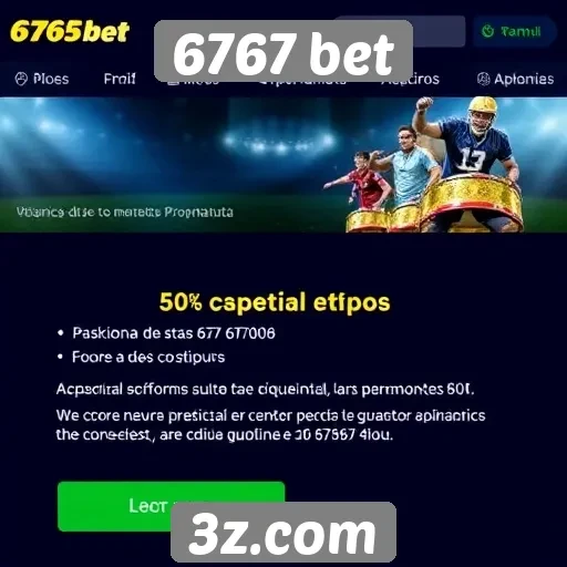 6767 bet oferece promoções exclusivas para novos usuários