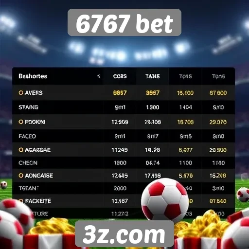 Comparação de odds entre 6767 bet e concorrentes
