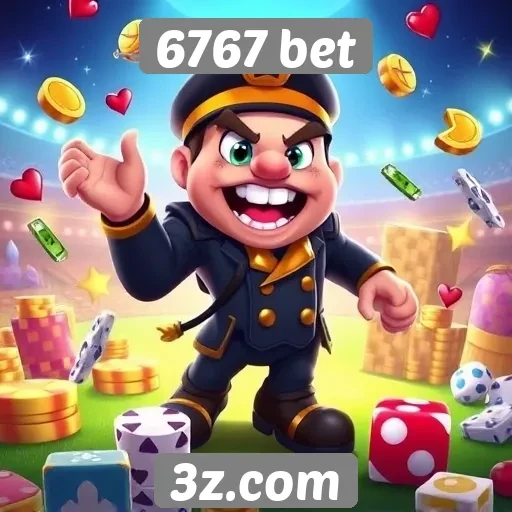 Variedade de jogos disponíveis na plataforma 6767 bet